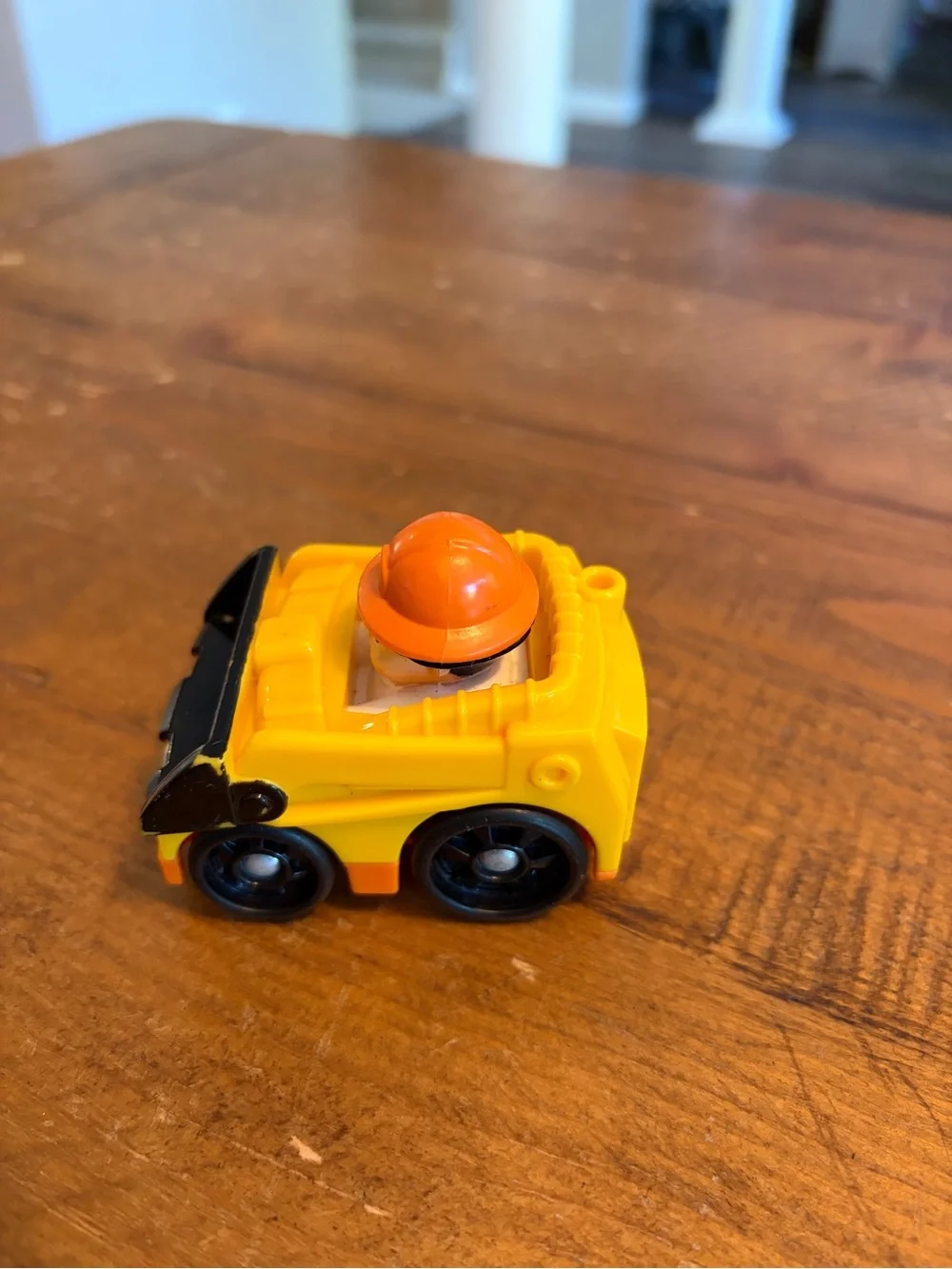 Fisher Price Little People bulldozer wheelie as is